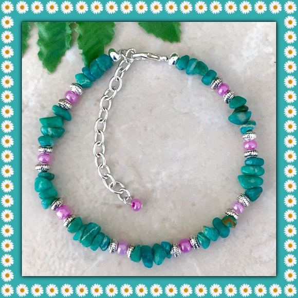 πΊπ΄πΊ MALACHITE BRACELET AND EARRINGS πΊπ΄πΊ - Picture 3 of 5
